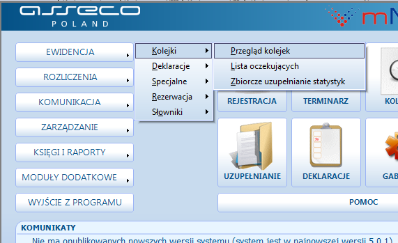 Lub wchodząc bezpośrednio do kolejki poprzez