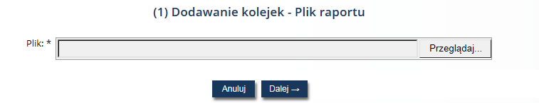 DODATKOWE FUNKCJE PROGRAMU 119 Import kolejek cd.