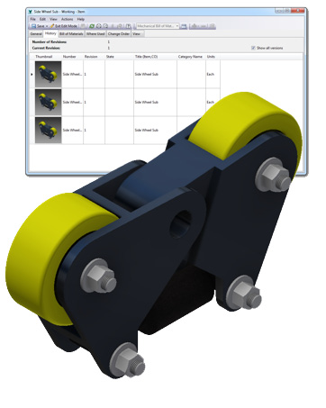 Udoskonalenia w zakresie zarządzania elementami Oprogramowanie Autodesk Vault Professional 2015 R2 zawiera wiele użytecznych udoskonaleń i nowych funkcji usprawniających procesy projektowe.