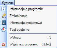 Instrukcja instalacji > Menu System Rysunek 3-25 Informacja dla użytkownika o limicie ilościowym wybranego rodzaju zgłoszenia Aby przekazać zgłoszenie do hotline, należy zaznaczyć pole wyboru