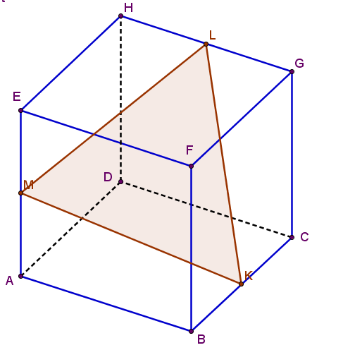 Stereometria Zad.9 Podstawą graniastosłupa jest romb o przekątnych 0cm i cm. Krótsza przekątna bryły jest nachylona do płaszczyzny podstawy pod kątem, którego cosinus wynosi V=00cm, P=80cm 5.