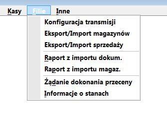 5. Inwentura - korekta stanów magazynowych Inwentaryzacja wykonana w filii w prostu sposób może zostać przeniesiona do centrali w celu zaktualizowania stanów magazynowych.