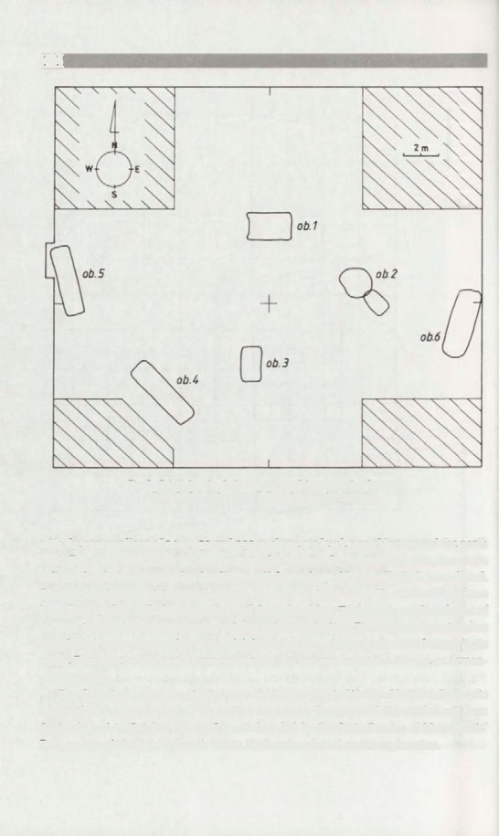 404 Jacek Górski. Paweł Jarosz Fig. 3. Gabułtów, site 1. Arrangement of the excavation features Ryc. 3. Gabułtów, stan. 1. Rozmieszczenie obiektów with the contour lines of 240-250 and 230 m above sea level, stretching toward the north west.