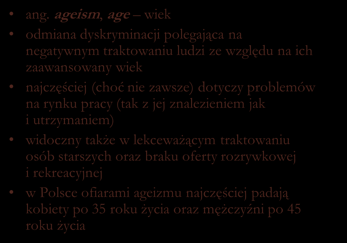 Ageizm