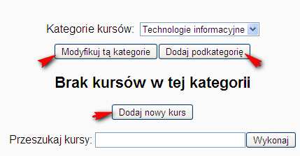 9 Strona Po otworzeniu kategorii można, dodać do niej