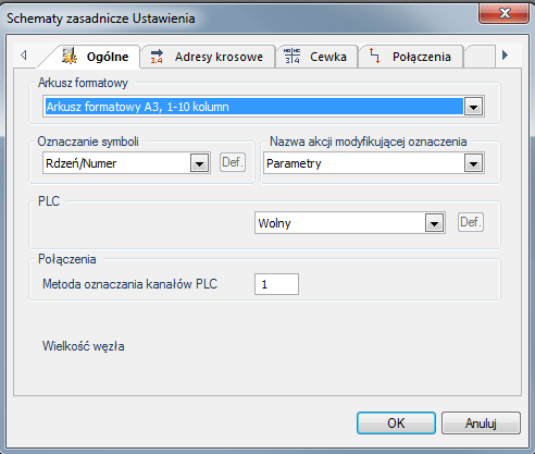 5.> Data utworzenia rysunku 6.> OK SEE Electrical automatycznie wstawia bieżącą datę. Możesz zmienić datę. Możesz wprowadzić dane do innych pól. Zamknij okno.