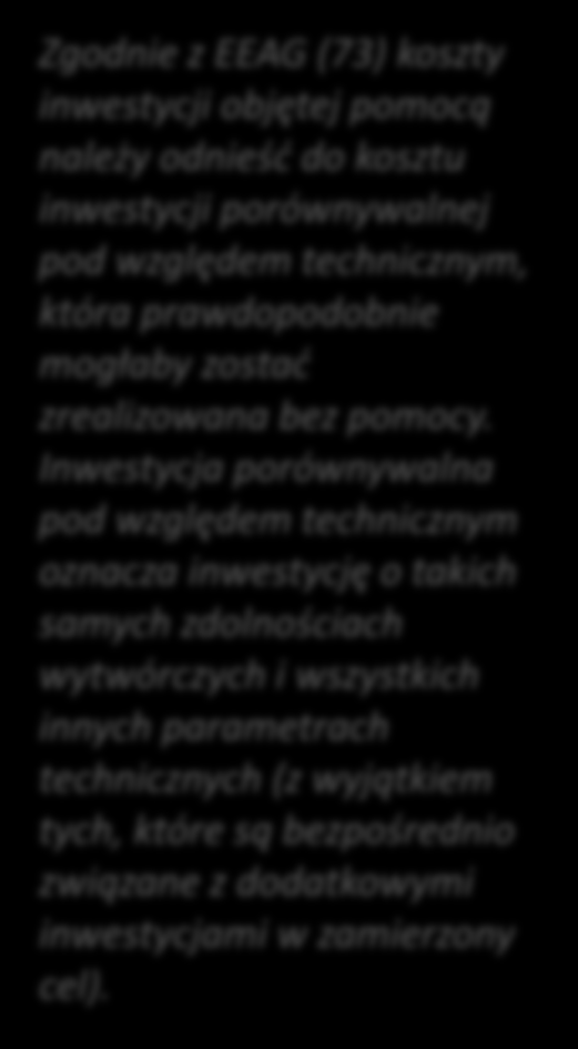 INSTALACJA REFERENCYJNA A WYSOKOŚĆ DOFINANSOWANIA Instalacja referencyjna (zagadnienia): Instalacje referencyjne dla OZE (energia elektryczna, ciepło, niskosprawna kogeneracja) oraz dla