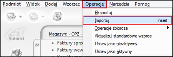 Każdy wzorzec zawiera trzy puste pola. Umożliwiają one ręczne wpisanie towaru podczas zwrotu, w przypadku gdy takiego nie ma na liście.