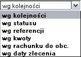 Rozdział 10 Przelewy zbiorcze Rozdział 10. Przelewy zbiorcze Wybór opcji Przelewy zbiorcze umożliwia użytkownikowi zdefiniowanie paczki przelewów typu przelew zbiorczy.