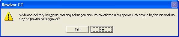 90 WYDRUKOWANIE DZIENNIKA KSIĘGOWAŃ ZAŁOŻENIA: W Hurtowni ROMAN 31 grudnia 2007 r. wydrukowano Dziennik Księgowań.