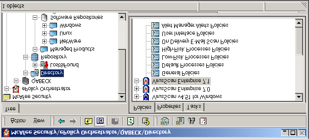 Konfigurowanie oprogramowania VirusScan Enterprise 7.1.