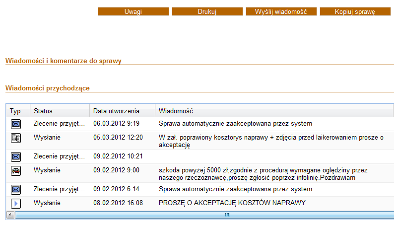 4.13 Zamknij sprawę Po zakończeniu prac nad daną sprawą, użytkownik przechodząc na zakładkę Zamknij sprawę może ją zamknąć. Rysunek 27.