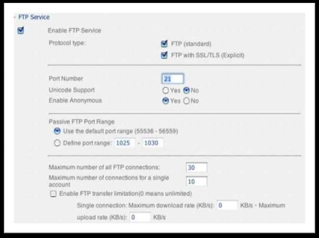 B. All-in-one Server: FTP Server -2 2.