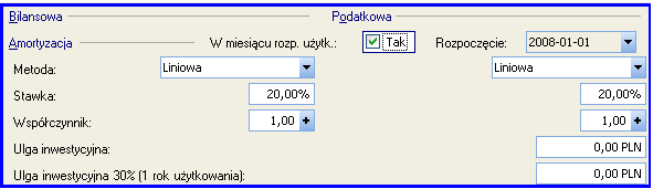 Wartość początkowa wartość początkowa środka trwałego, z którą został przyjęty do użytkowania. Jest to zazwyczaj wartość zakupu lub wytworzenia.