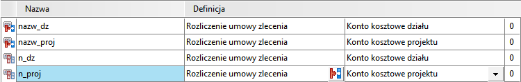 Podręcznik użytkownika Sage Symfonia Kadry i Płace 223 Rys. 265 Okno Edycja pozycji schematu księgowania 2.