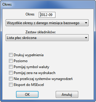 Podręcznik użytkownika Sage Symfonia Kadry i Płace 258 Przykładowo, jeżeli chcemy wydrukować listę podsumowującą wynagrodzenia dla poszczególnych działów firmy, możemy do tego celu użyć raportu