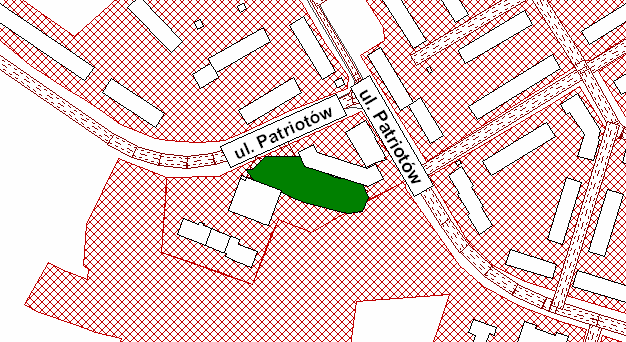 Boguszowice Osiedle Rysunek 59. Mapa wskaźnika M dla poziomu LDWN. Parking przy Tesco Rysunek 60.