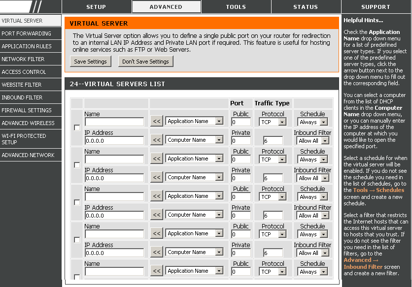 Adres MAC (MAC Address) wprowadź adres sprzętowy MAC urządzenia, któremu chcesz przypisać adres IP wpisany powyżej, lub skorzystaj z przycisku Skopiuj adres MAC Twojego PC (Copy Your PC`s MAC