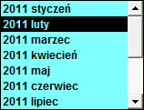 58 Ewidencja Dokumentów Podczas wprowadzania dokumentu należy wypełnić kolejne pola formularza. Po wypełnieniu wszystkich pól należy zapisać dokument przyciskiem 5.3.1.