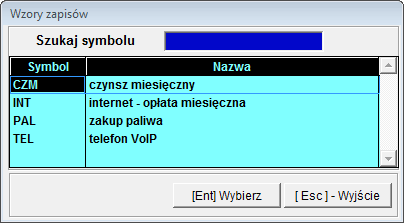 66 Ewidencja Dokumentów Po wypełnieniu wszystkich pól należy zapisać dokument przyciskiem 5.3.1.8.