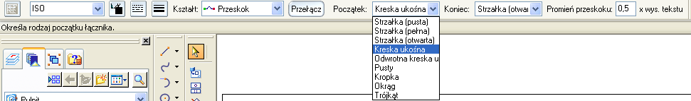 Okrąg otworów pod śruby Dzięki temu unikatowemu poleceniu możliwe jest umieszczenie okręgu otworów wraz z oznaczeniami środków, który jest parametrycznie powiązany z danymi otworami.