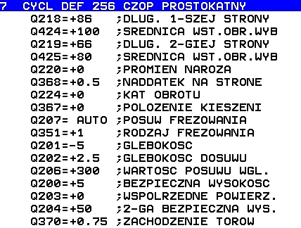 pojedynczymi blokami, tryb automatycznego wykonania programu, tryb programowania oraz tryb testu programu.