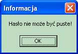 pole Miejscowość wprowadza się z bazy, klikając na umieszczone obok pole wyboru, pozostałe pola uzupełnia się ręcznie.