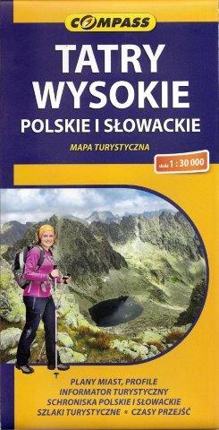 Seria map turystycznych: Tatry Polskie, Tatry Polskie i Słowackie, Tatry
