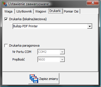 2. Ustawienia zaawansowane i podstawowe aplikacji Aplikacja SRW została wyposażona w okno ustawień zaawansowanych. Dostępne są one z menu rozwijanego Ustawienia/Ustawienia zaawansowane (Rys. 5). Rys.