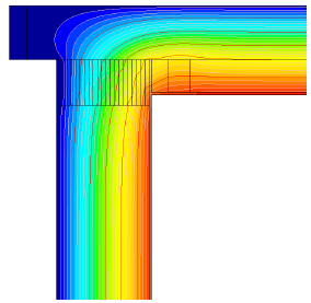 Passivhaus Institut System budowlany HOTBLOK dla domów pasywnych Strona 51 Graficzne przedstawienie wyników dla (HB_01_AW-DA_OR): Materiał λ W/(mK) Wymiary mm Tynk zewnętrzny 0.