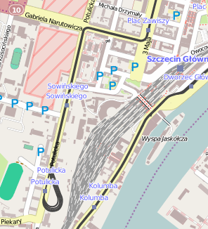 z infrastrukturą techniczną; przebudowa ulicy Narutowicza na odcinku od ulicy od ulicy Potulickiej do ulicy 3 Maja (razem ze skrzyżowaniem) w zakresie nawierzchni drogowej, torowiska