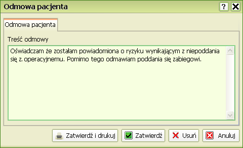 Wypełnij pole Rozpoznanie - podając dokładny opis rozpoznania Wybierz Kod(y) ICD-10 klikając na selektory Wybierz z listy Kod zaopatrzenia Uzupełnij pola opcjonalne: Dodatkowe informacje, Ilość