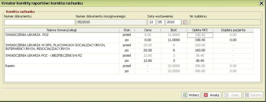 Kolejnym krokiem jest wskazanie lokalizacji na dysku do zapisu rfx. Po określeniu gdzie program ma utworzyć rachunek w formacie rfx, klikamy przycisk Dalej.