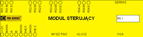 3. Opis modułów 3.1. Moduł sterujący Moduł ten jest nadrzędnym elementem systemu i służy do nadzorowania pracy całego urządzenia. Zawiera konfigurację określającą sposób kontroli obiektu.