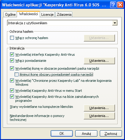 ZOBACZ RÓWNIEŻ Uruchamianie aplikacji podczas ładowania systemu operacyjnego... 57 Wybór kategorii wykrywanych zagrożeń... 58 Tworzenie strefy zaufanej.