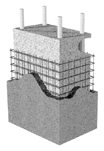 KO N S T R U KC J E E L E M E N T Y M AT E R I A ŁY e e elektromigracja Ca CO OH - elektroliza OH elektroosmoza elektrolit CO CO - K beton elektrycznego, mechanizm realkalizacji jest bardziej złożony.