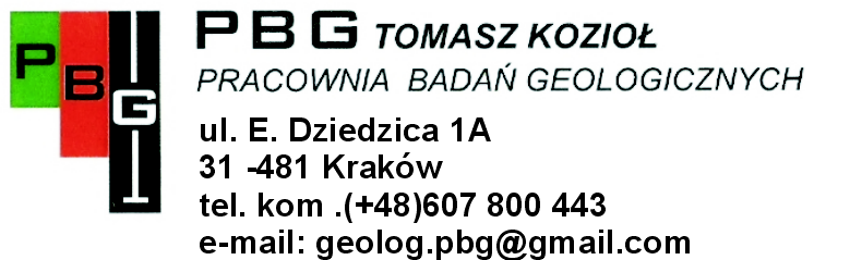 OPINIA GEOTECHNICZNA określająca warunki gruntowo-wodne podłoŝa dla prac remontowo-konserwatorskich w otoczeniu kaponiery wschodniej