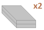 Podstawowe parametry formatek to: Długość w mm Szerokość w mm Ilość w szt.