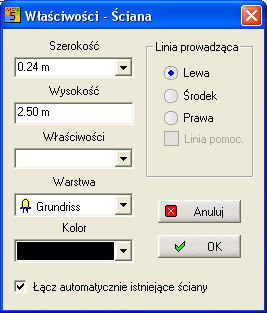 Uaktywniamy funkcję Skok (klawisz funkcyjny <F5>) oraz Siatka (klawisz funkcyjny <F7>).