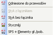 Automatyczne generowanie adresów krosowych Dotyczy wersji Compact i Professional Końce przewodów opiszemy teraz adresami krosowymi (adresy krosowe potencjałów), które wskazują na końce tych samych