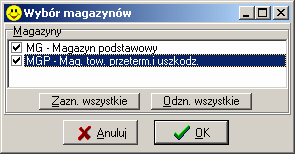 9. Modyfikacje w zamówieniach do dostawców W zamówieniach do dostawców została dodana możliwość zapisywania 1. Magazyn zamawiający czyli jaki magazyn zamawia towar. 2.