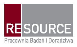 Żurawia 4a, 00-503 Warszawa Wykonawca: Pracownia Badań i Doradztwa Re-Source Ul. Spławie 53; 61-312 Poznań Tel. 61 622 92 06-07 biuro@re-source.