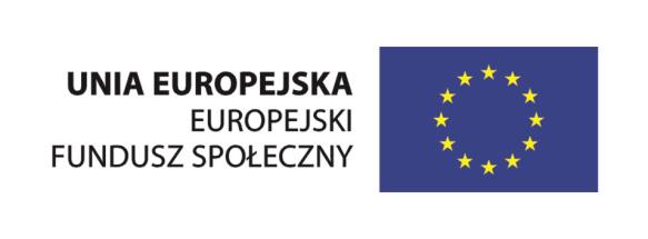 UR nowoczesność i przyszłość regionu Projekt współfinansowany przez Unię Europejską w ramach