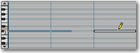 Komponowanie muzyki bez kontrolera MIDI W Pro Tools możesz tworzyć muzykę używając do tego celu samej myszki.