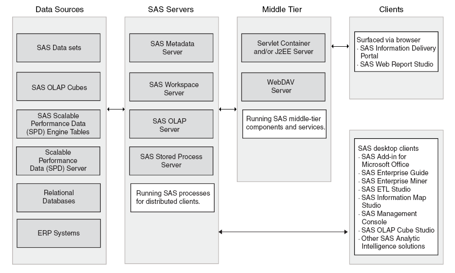 Architektura SAS