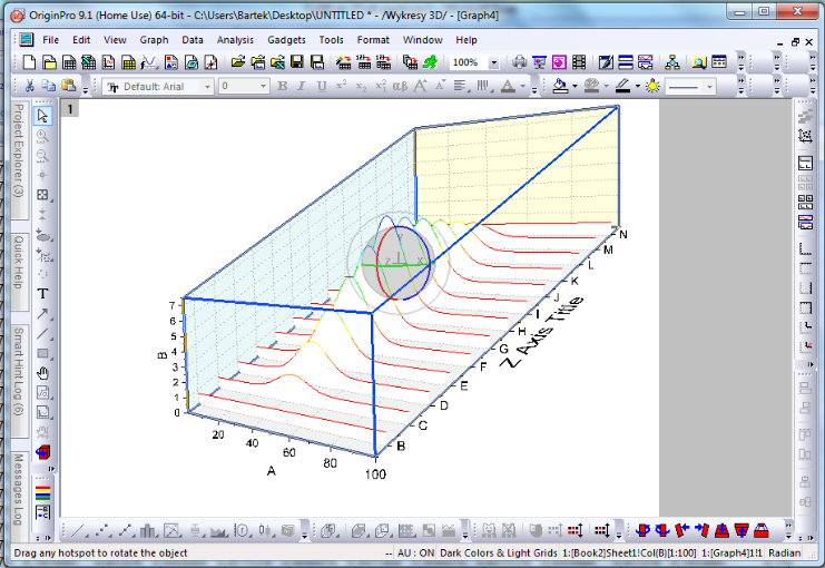 Plot/3D XYY/Y color