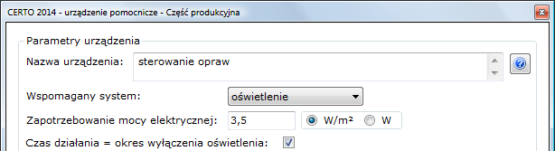 System wbudowanej instalacji oświetlenia Alternatywnie można po staremu wprowadzić urządzenia pomocnicze na oświetlenie w lokalu: W takim przypadku dla sterowania opraw