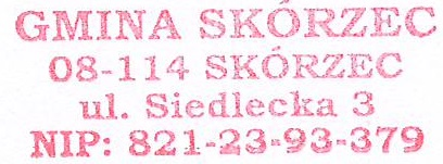 RIG.2710.13.2014 Skórzec, dnia 5 września 2014 r. ZAPROSZENIE DO ZŁOŻENIA OFERTY Na podstawie Regulaminu udzielania zamówień publicznych o wartości nie przekraczającej kwoty, o której mowa w art.