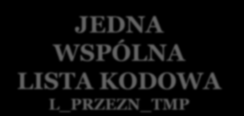 27 Wspólna lista kodowa przeznaczenie podstawowe udział przeznaczenia podstawowego Przeznaczenie dopuszczalne Udział przeznaczenia dopuszczalnego Przeznaczenie dopuszczalne czasowo Udział