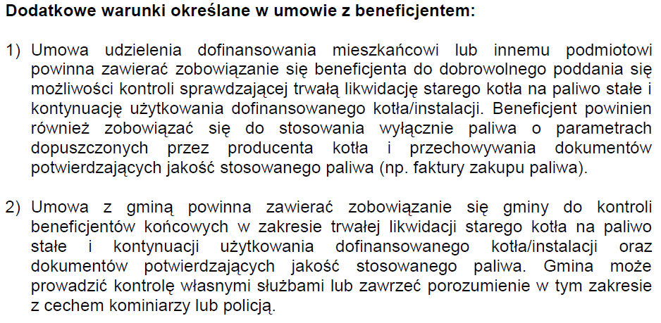 Program Ograniczania Niskiej Emisji Przygotowanie efektywnej formy finansowania Z